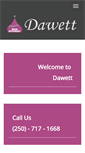 Mobile Screenshot of dawett.ca